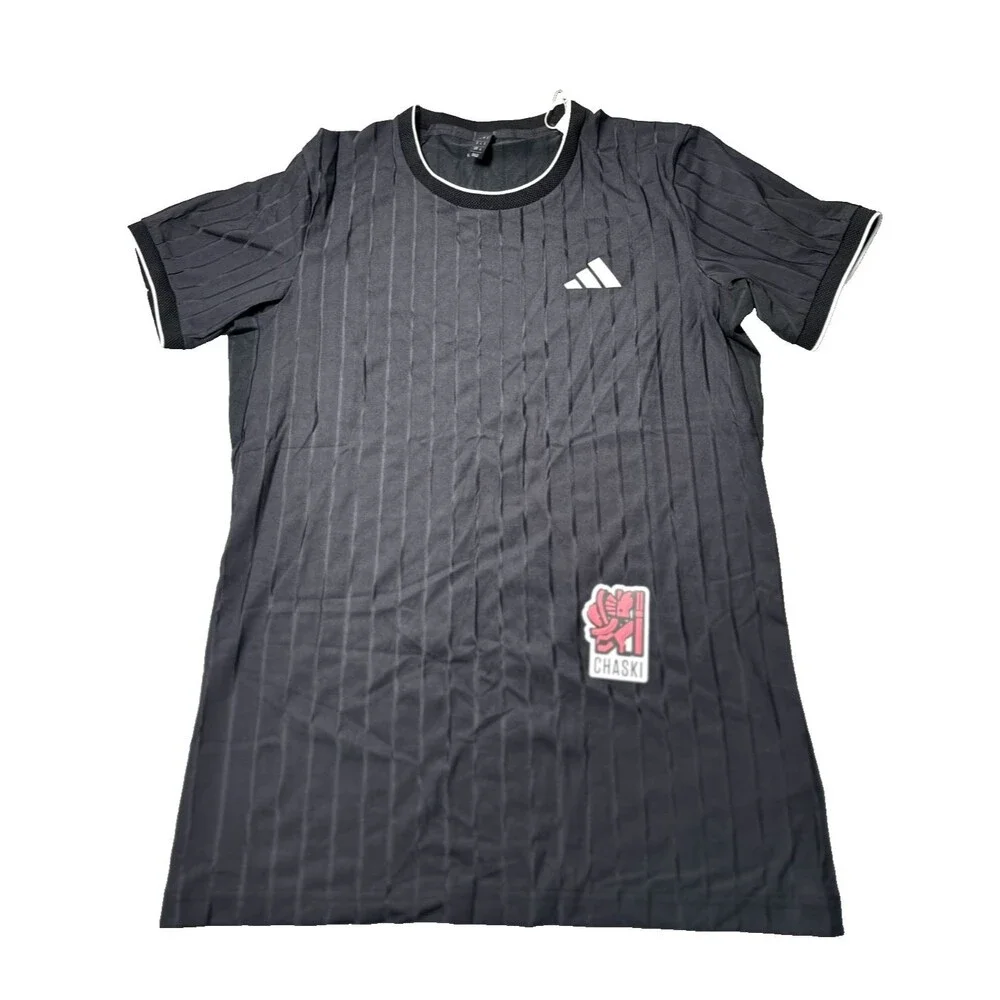 adidas Tennis CLIMACOOL Freelift Tee Pro Training SS jersey Black KG6053 Men Med